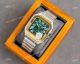 New Cartier Alberto Santos-Dumont Green & Two Tone Watch Sapphire Crystal (2)_th.jpg